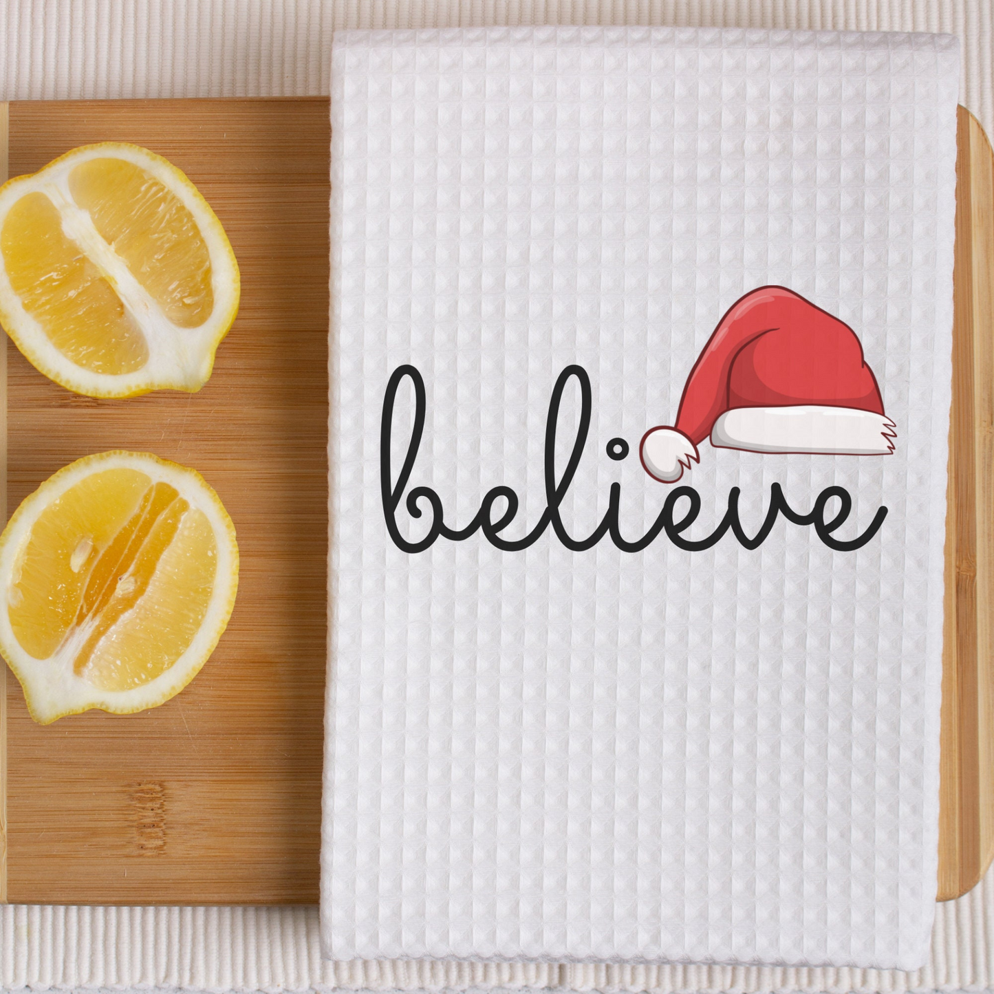 Funny Christmas Kitchen Towel with Sarcastic Quote | Decorative Christmas Hand Towel Funny Saying for Kitchen or Bathroom| Christmas Towel