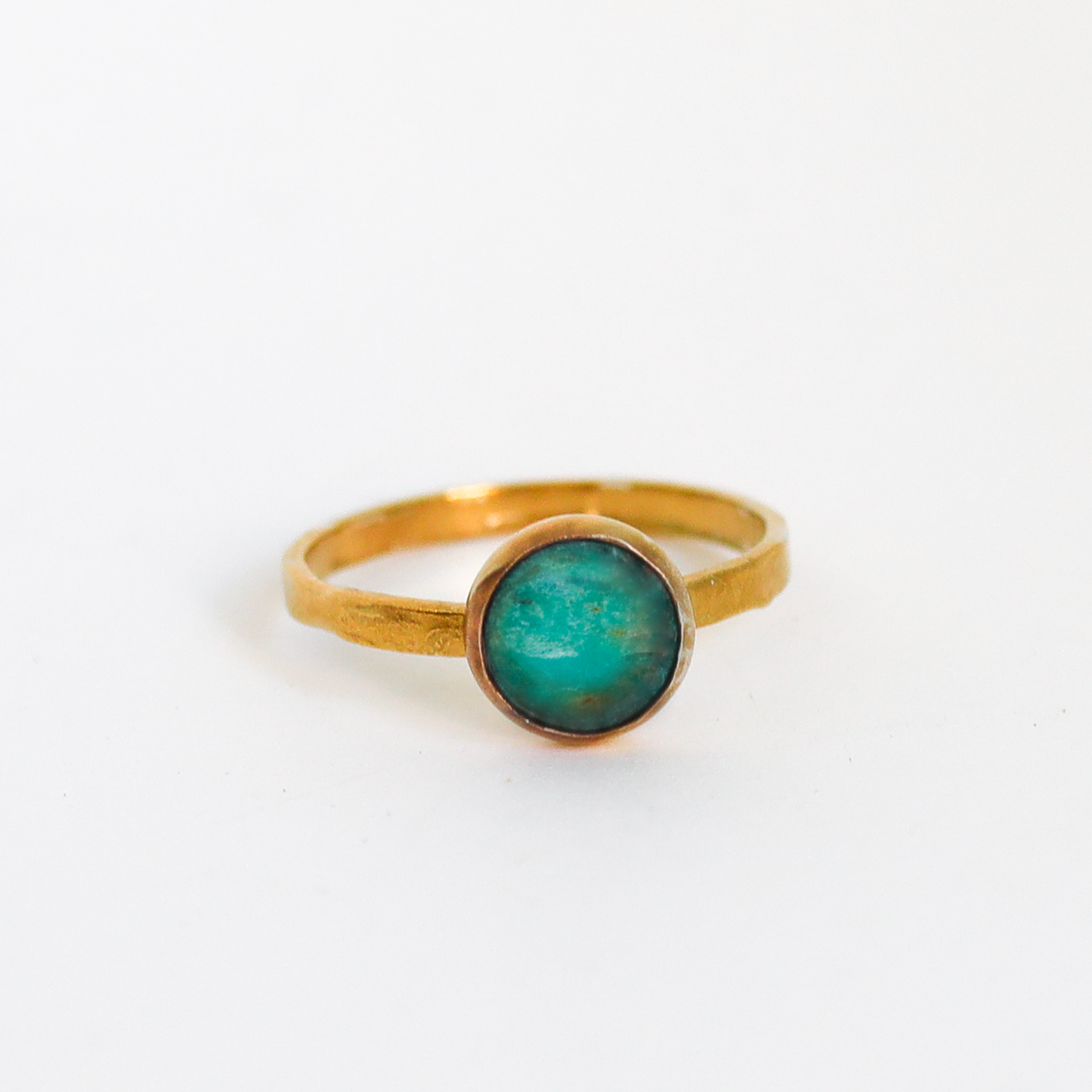 Limited Edition Gemstone Stacking Rings - Opal, Chrysoprase, Lapis, Malachite or Moonstone