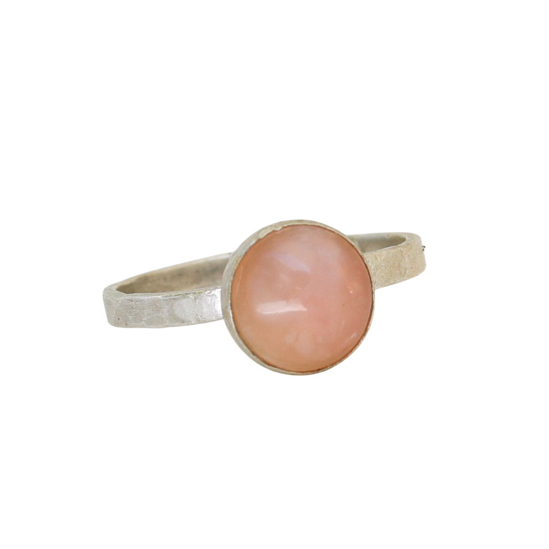 Limited Edition Gemstone Stacking Rings - Opal, Chrysoprase, Lapis, Malachite or Moonstone