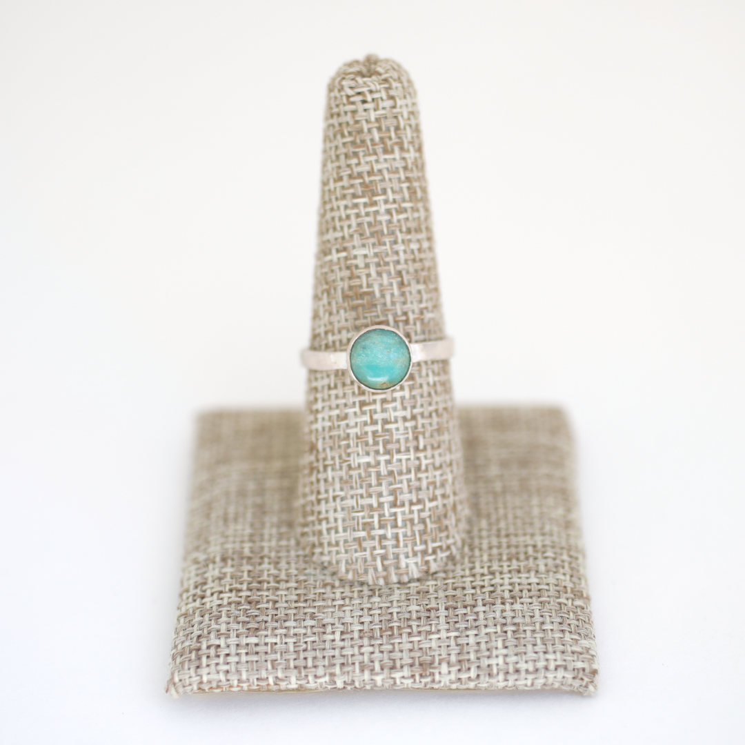 Limited Edition Gemstone Stacking Rings - Opal, Chrysoprase, Lapis, Malachite or Moonstone