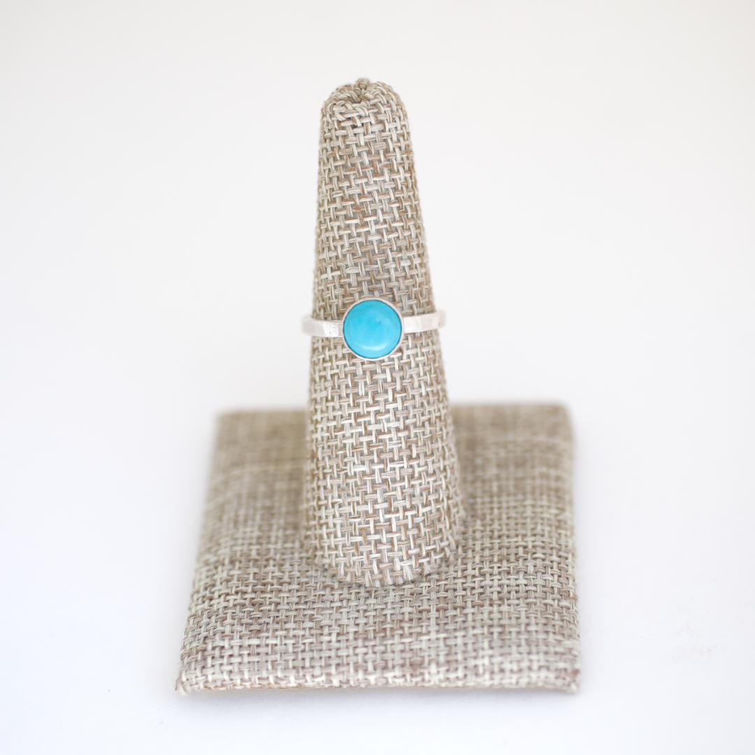 Limited Edition Gemstone Stacking Rings - Opal, Chrysoprase, Lapis, Malachite or Moonstone