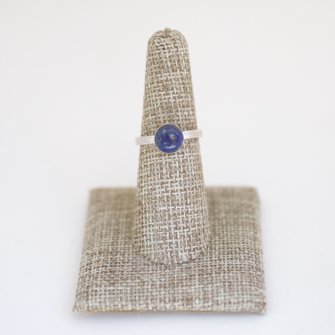 Limited Edition Gemstone Stacking Rings - Opal, Chrysoprase, Lapis, Malachite or Moonstone