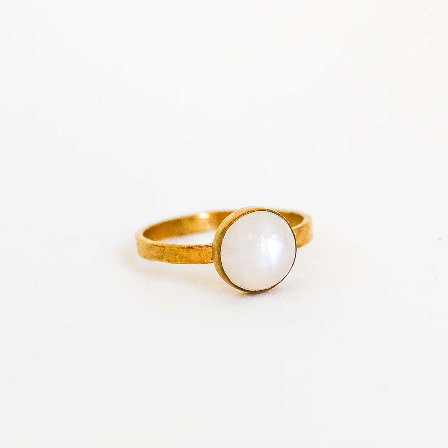 Limited Edition Gemstone Stacking Rings - Opal, Chrysoprase, Lapis, Malachite or Moonstone