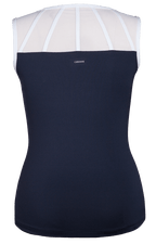 Ciara V-Neck Tank - Slate