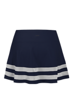 Maxine A-Line Skort - Slate - 14.5" Length
