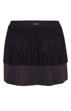 Black Delsie Skort - 13.5in Length