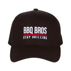 BBQ BRO'S TRUCKER HAT IN BLACK