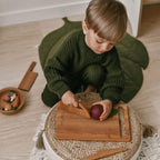 Safe Cutting Board and Knives
