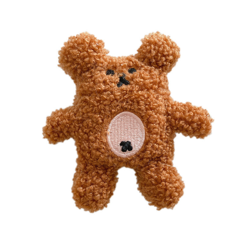 Compatible with Apple, Cartoon plush anti-drop earphone set
