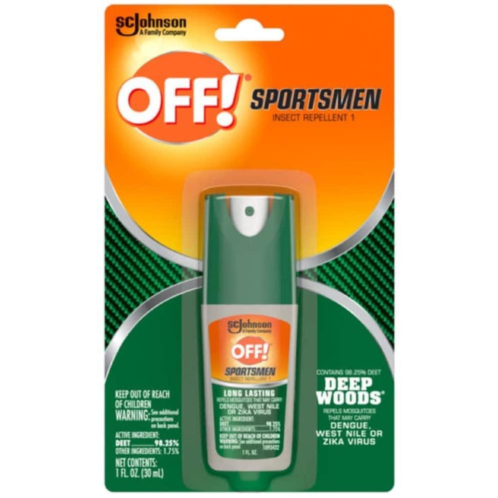 Off!® Deep Woods® Sportsmen Insect Repellent Spray, 1 oz x 12 EA