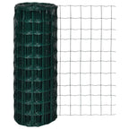 Euro Fence Steel 32.8ftx3.3ft Green