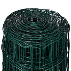 Euro Fence Steel 32.8ftx3.3ft Green