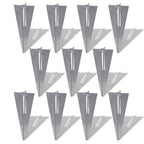 Chain Link Fence with Posts Spike Steel 2.6ftx82ft