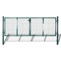 Garden Mesh Gate Fence Door Wall Grille 118.1x29.5