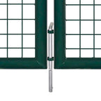Garden Mesh Gate Fence Door Wall Grille 118.1x29.5