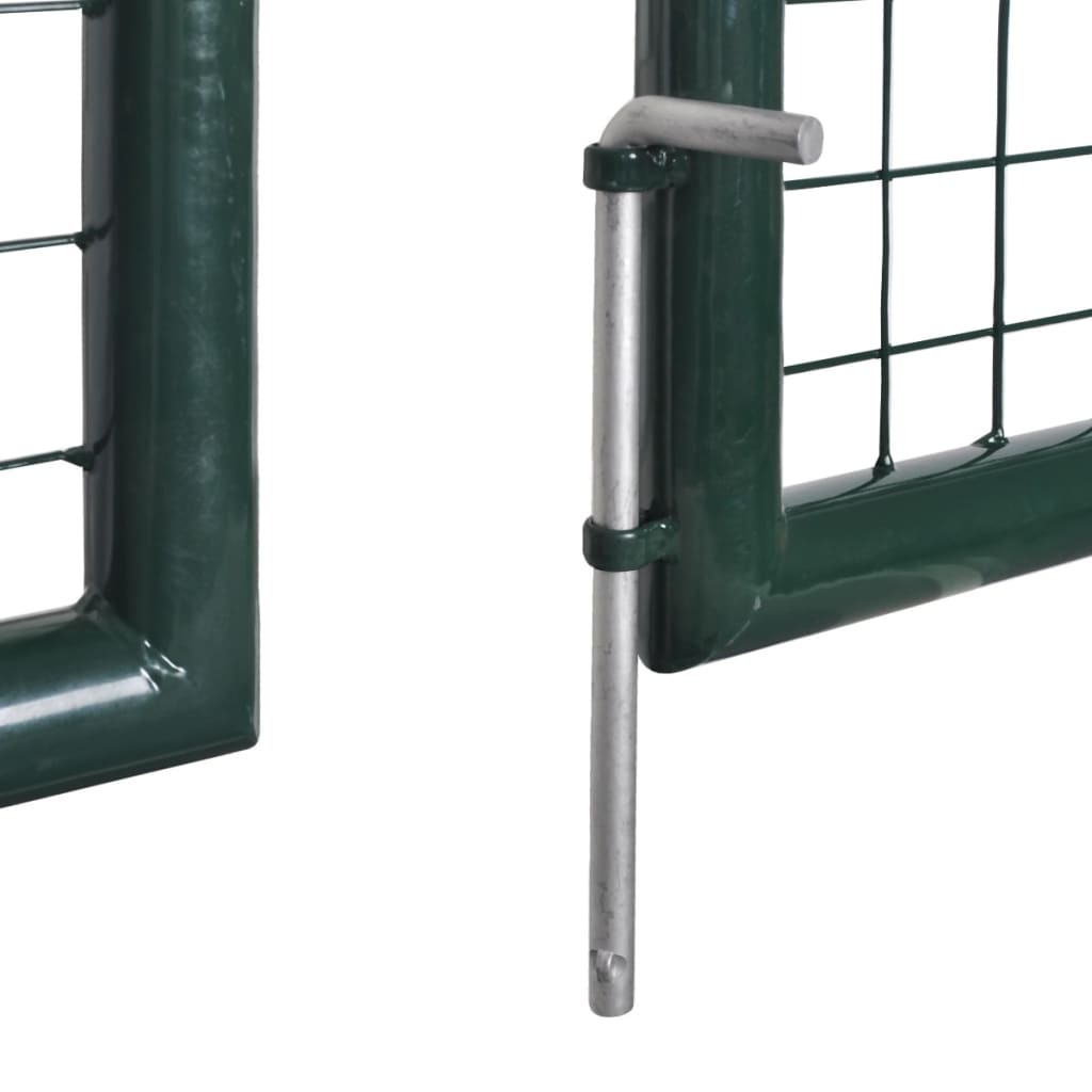 Garden Mesh Gate Fence Door Wall Grille 118.1x29.5
