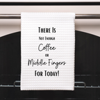 Funny Kitchen Towel with Sarcastic Quote | Decorative Hand Towel Funny Saying for Kitchen or Bathroom| Humorous Dish Towel  for Kitchen Gift