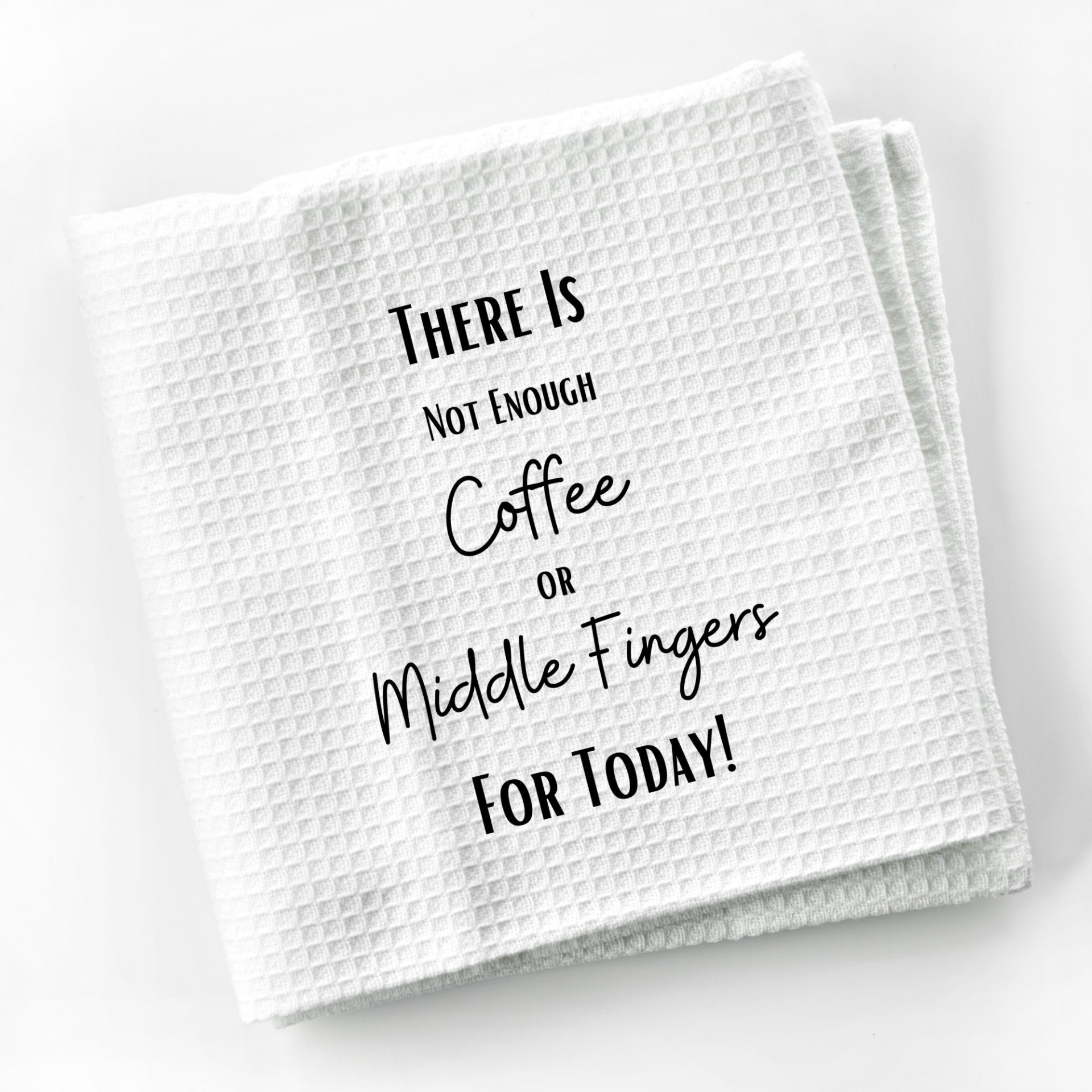 Funny Kitchen Towel with Sarcastic Quote | Decorative Hand Towel Funny Saying for Kitchen or Bathroom| Humorous Dish Towel  for Kitchen Gift