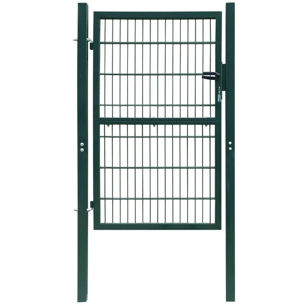 2D Fence Gate (Single) Green 39.4x47.2