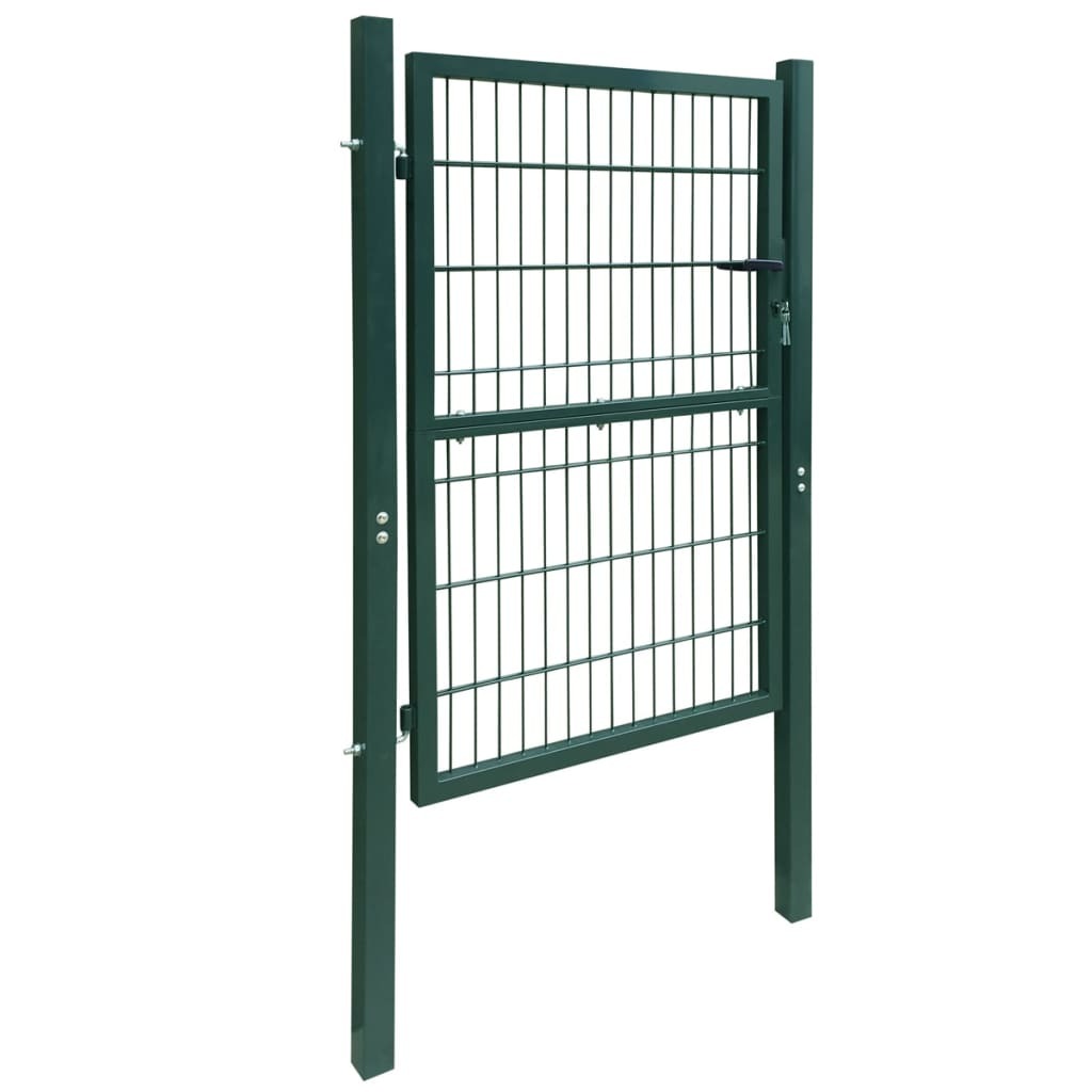 2D Fence Gate (Single) Green 39.4x47.2