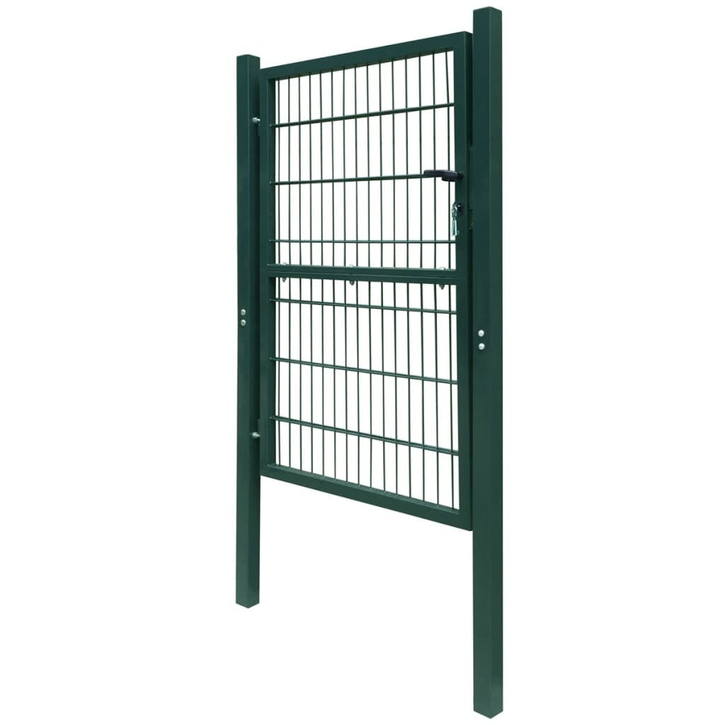 2D Fence Gate (Single) Green 39.4x47.2