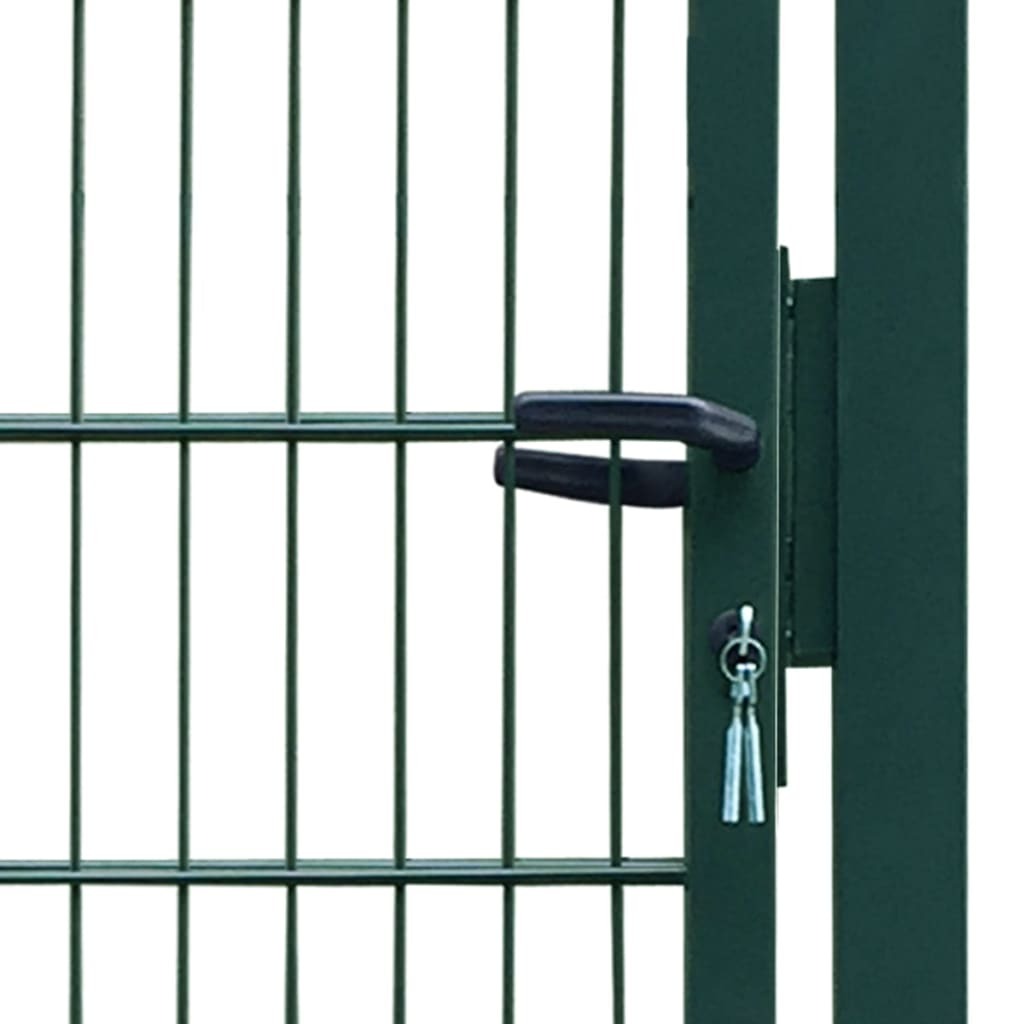 2D Fence Gate (Single) Green 39.4x47.2