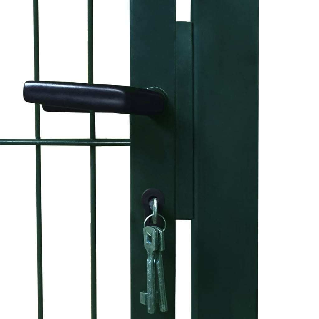 2D Fence Gate (Single) Green 39.4x47.2