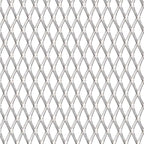 Garden Wire Fence Stainless Steel 19.7"x19.7" 1.8"x0.8"x0.2