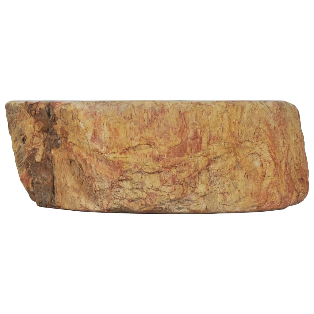 Sink 17.7"x13.8"x5.9" Fossil Stone Cream