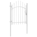 Garden Gate Steel 39.4"x68.9" White