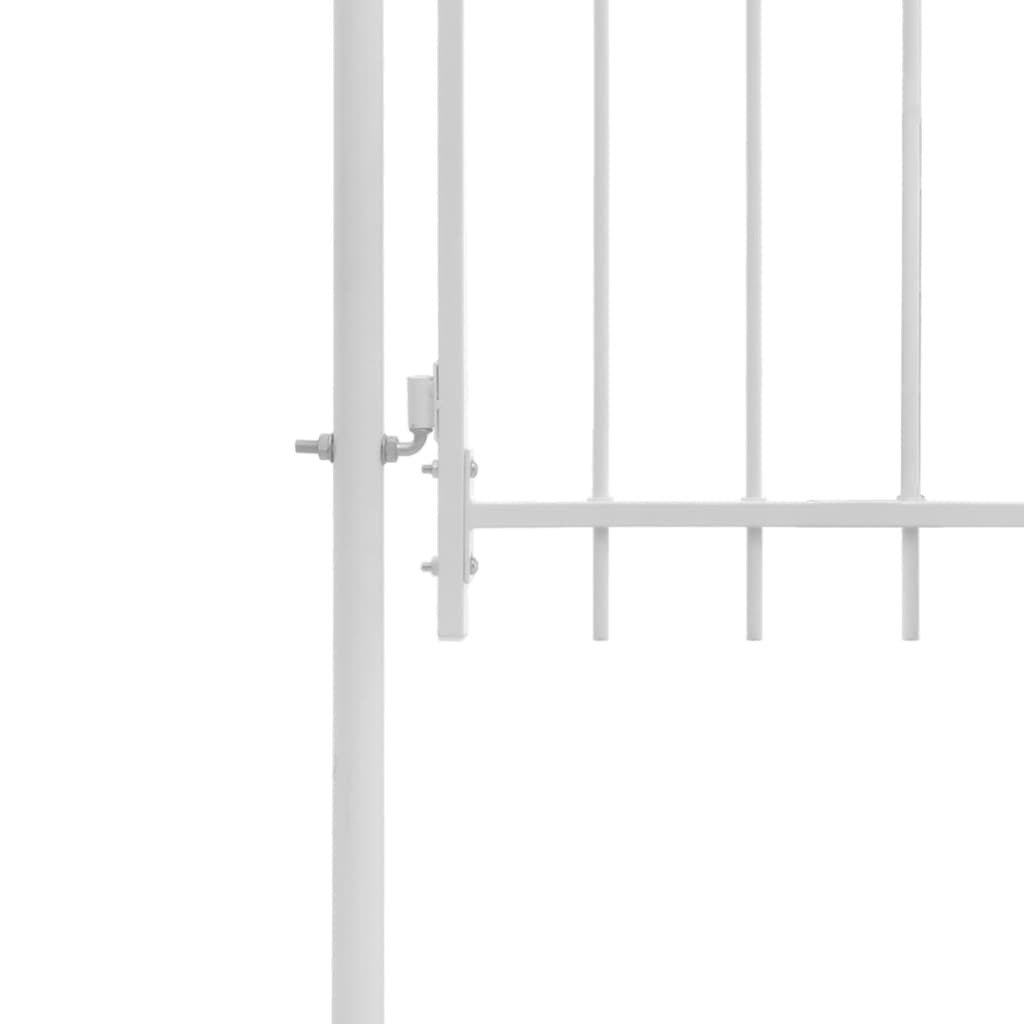 Garden Gate Steel 39.4"x68.9" White