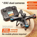 Equipped With Screen Display Remote Control+Sd Card+Card Reader+Handbag, RC Remote-Controlled Airplane, Quadcopter Electrically Adjustable Dual Cameras, Capable