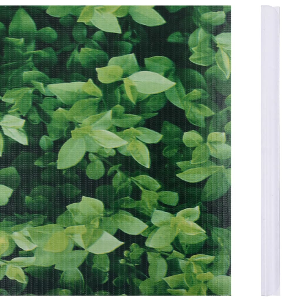 Garden Privacy Screen PVC 114.8'x0.6'Green