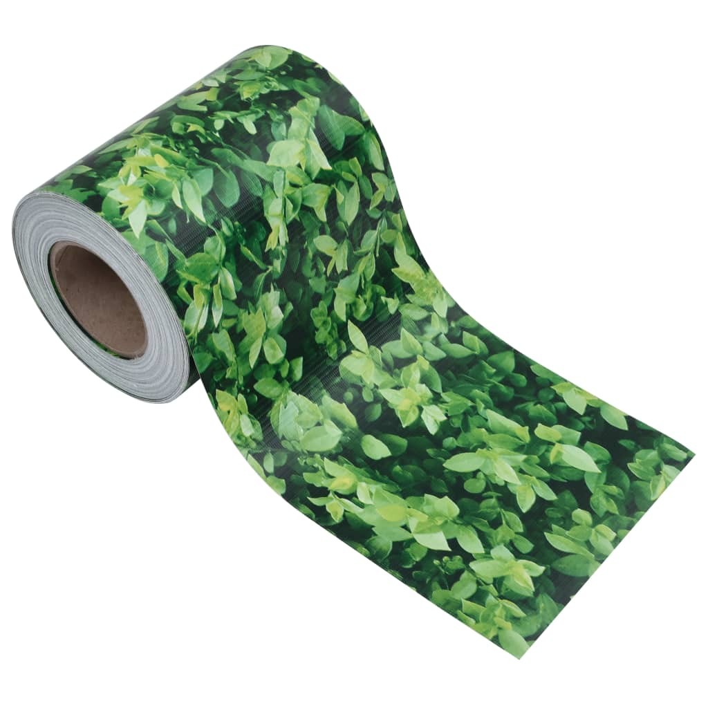 Garden Privacy Screen PVC 114.8'x0.6'Green