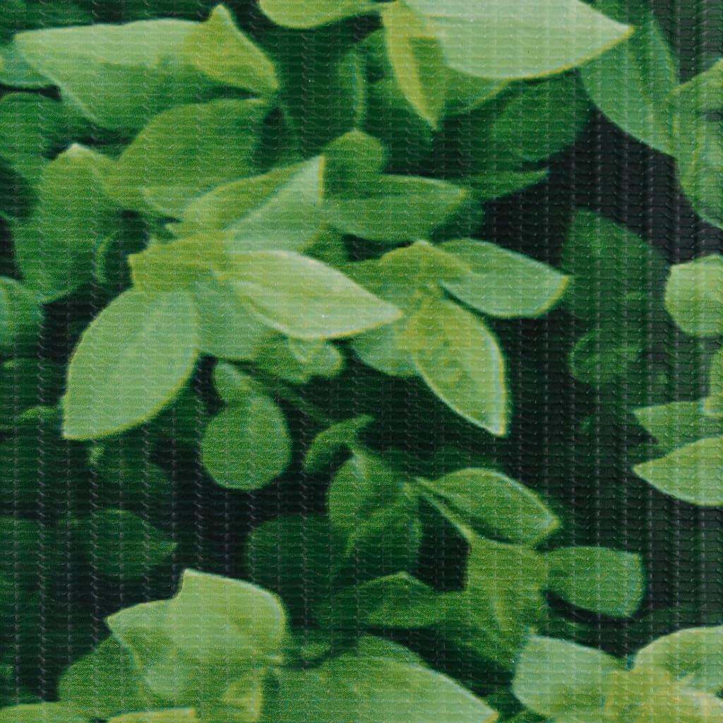 Garden Privacy Screen PVC 114.8'x0.6'Green