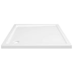 Square ABS Shower Base Tray White 31.5"x31.5