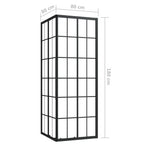 Shower Cabin ESG 31.5"x31.5"x70.9