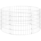 Circular Gabion Pole Galvanized Steel 39.4"x19.7