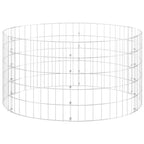 Circular Gabion Pole Galvanized Steel 39.4"x19.7