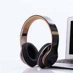 Head-mounted sports wireless folding headphones