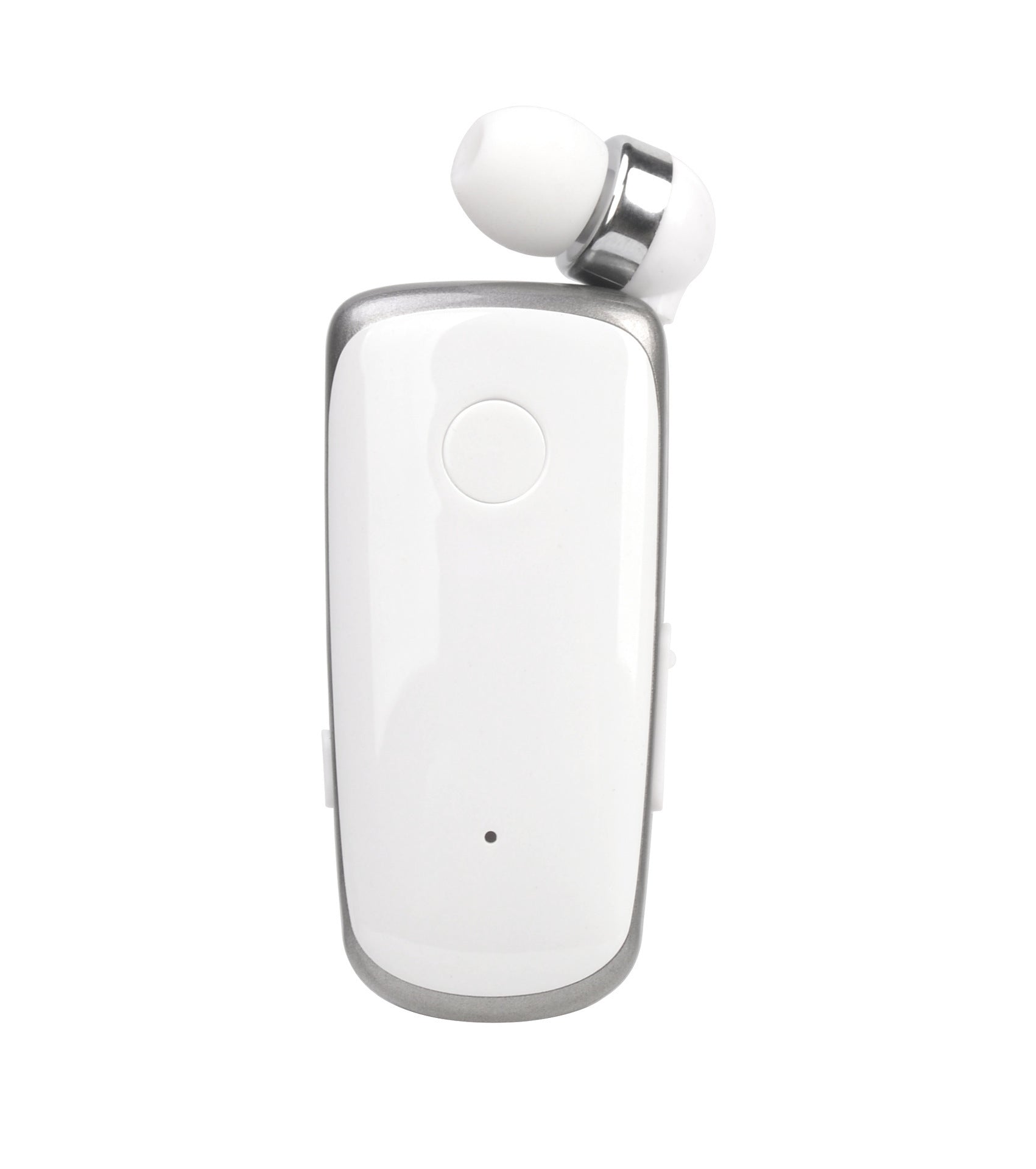 Compatible with Apple , Bluetooth Headset Retractable Pull Cord Lavalier Style