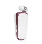 Compatible with Apple , Bluetooth Headset Retractable Pull Cord Lavalier Style