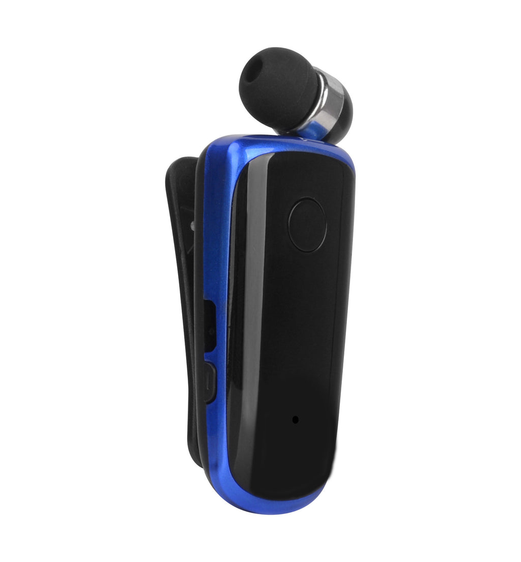Compatible with Apple , Bluetooth Headset Retractable Pull Cord Lavalier Style
