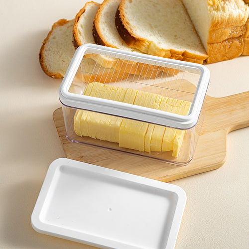 Baking Stainless Steel Butter Cutter Cheese Fresh Keeping Cheese Storage Box