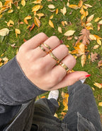 God Letter Ring