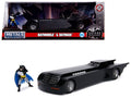 Batmobile with Batman Diecast Figure "Animated Series" DC Comics Series 1/24 Diecast Model Car by Jada