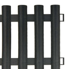 Lawn Edgings 17 pcs Anthracite 32.8'PP