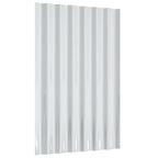 Roof Panels 36 pcs Galvanized Steel Green 23.6"x14.2