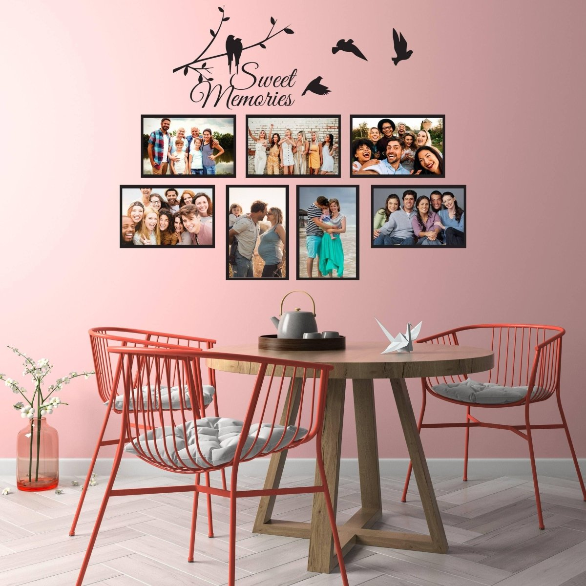 Vinyl Wall Decal - Stylish and Sophisticated Frames Design