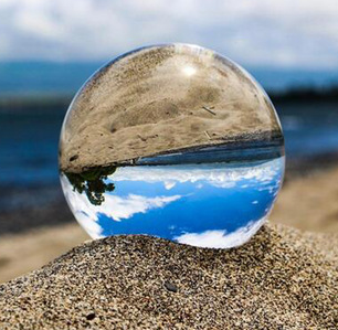 Diameter: 11, Gift items: Crystal base - Photography Lensball